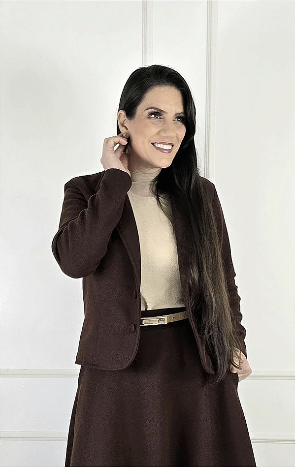 Blazer Viena Cacau