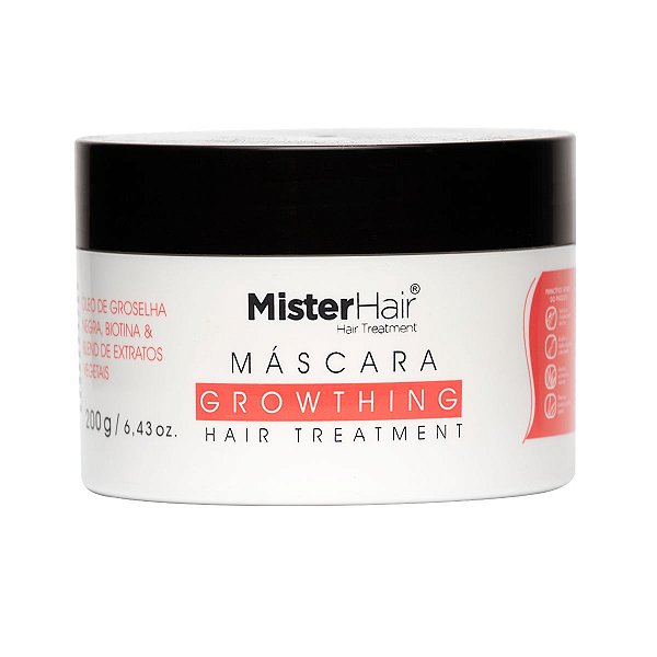 Máscara Growthing Hair Treatment - Mister Hair - 200ml