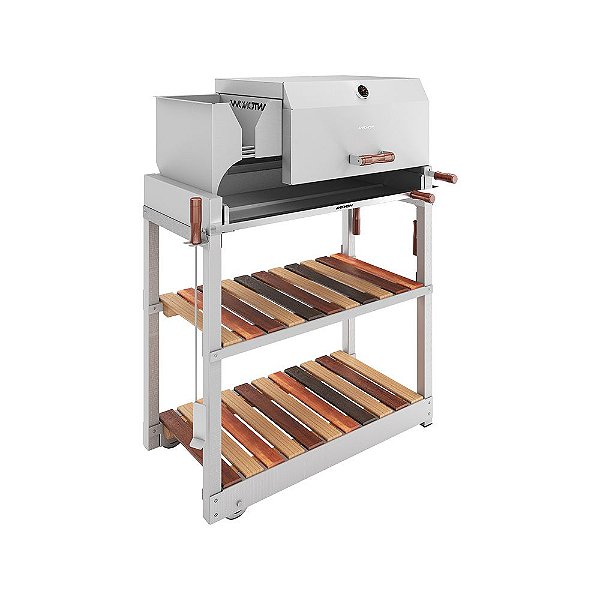 Churrasqueira Parrilla — Recoleta — Inox 304 Escovado