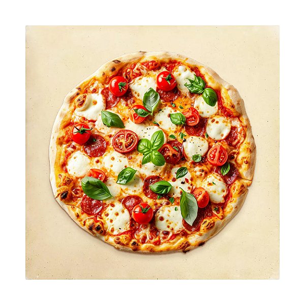 Pedra Refratária Para Pizza — Placa Cordierita — 38 x 38 cm