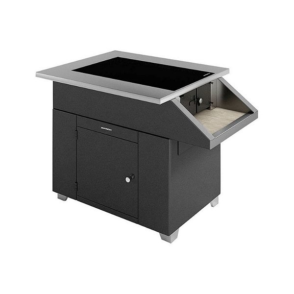 Fogão a Lenha Milão — Chapa Vitrocerâmica — Esquerdo