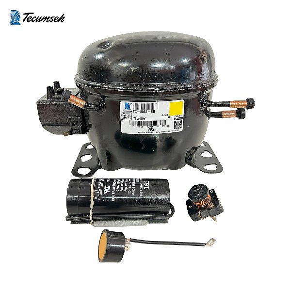 Compressor Tecumseh® 1/3 HP — TCW410Y-ES8E — TC-1119-E — R-134a — 220V