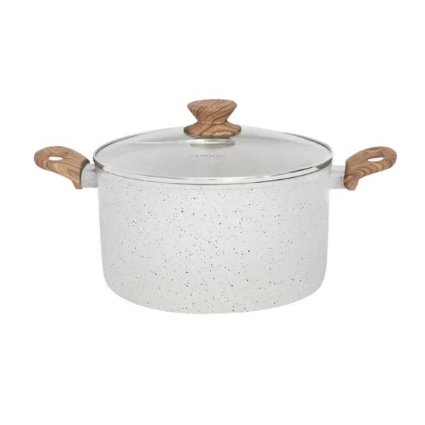 Panela Caldeirão — 24 cm — Cook Marmol — Mimo Style