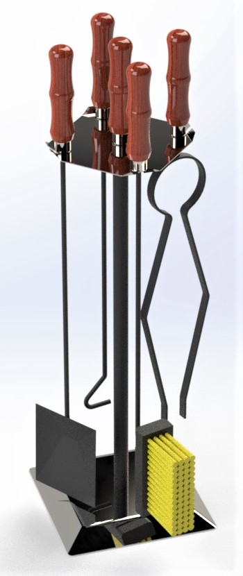 Conjunto Para Limpeza / Com Cabo De Madeira