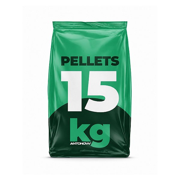 Pellet de Madeira — Granulado de Pinus — 15 kg