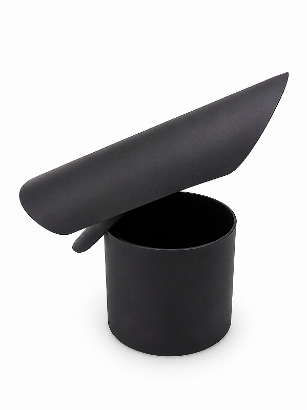 Chapéu Tubo Mágico — Tatuira — Ø 115 mm — Preto