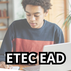 ETEC - CURSO EAD + AULAS AO VIVO - APOSTILA IMPRESSA