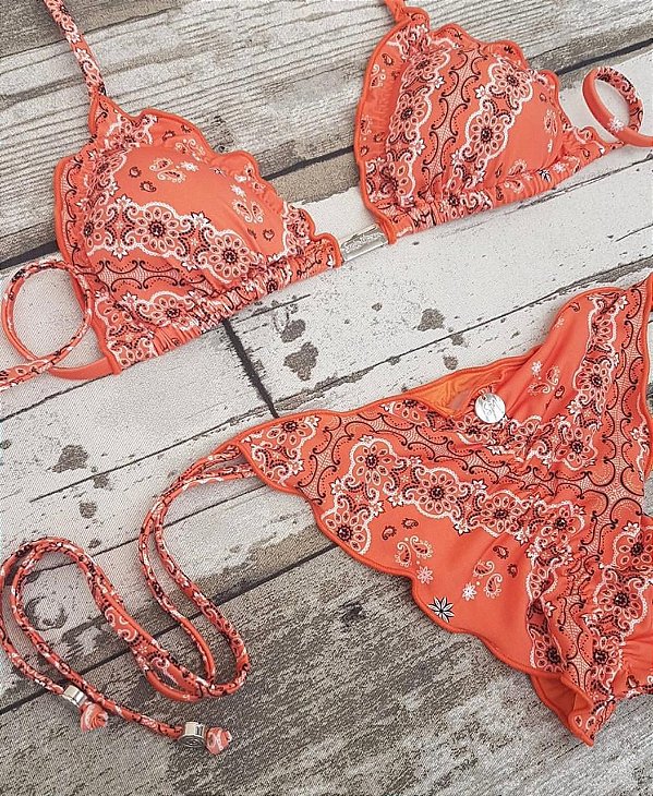 Biquíni com bandana Clearance