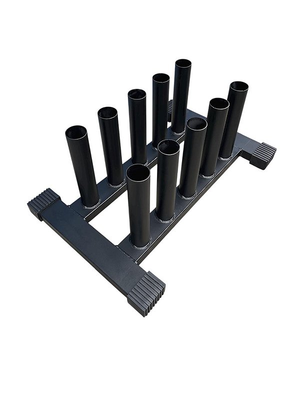 SUPORTE FOGUETEIRO PARA 10 BARRAS OLIMPICAS