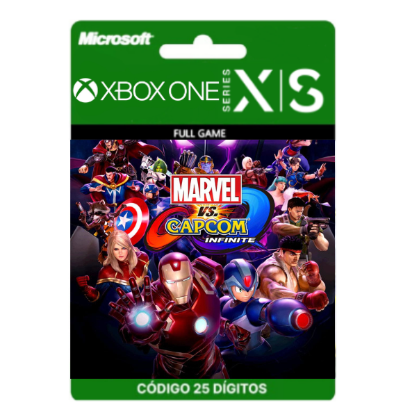Marvel Vs Capcom Infinite Xbox One/Series X|S 25 Dígitos