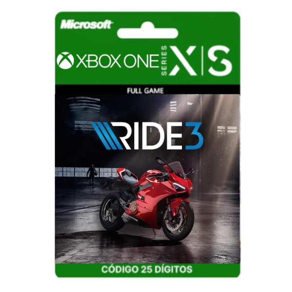 Ride 3 Xbox One/ Series X/S 25 Dígitos