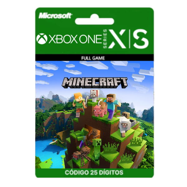 Minecraft Xbox One/Series X/S 25 Dígitos