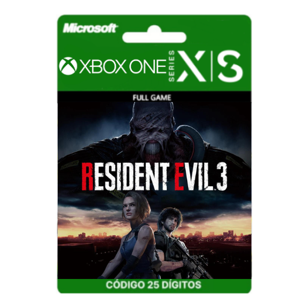 Resident Evil 3 Remake Xbox One/Series X|S 25 Dígitos