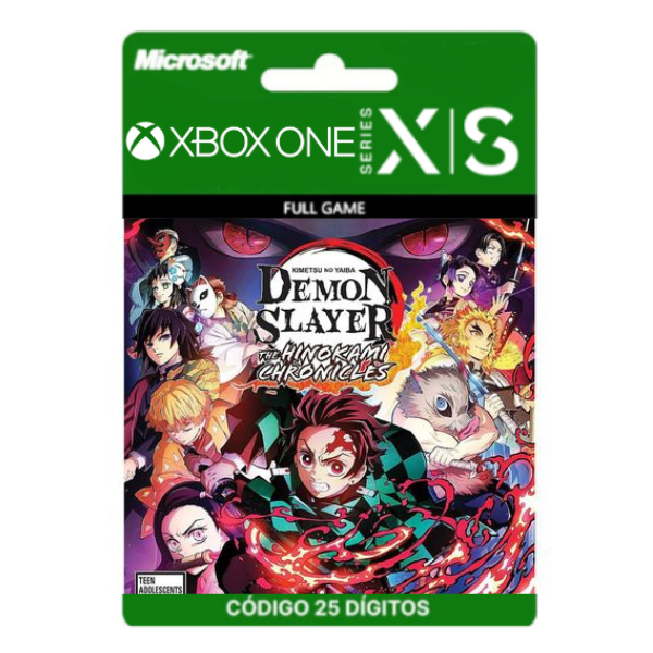 Demon Slayer -Kimetsu no Yaiba- The Hinokami Chronicles Xbox One/Series X|S 25 Dígitos