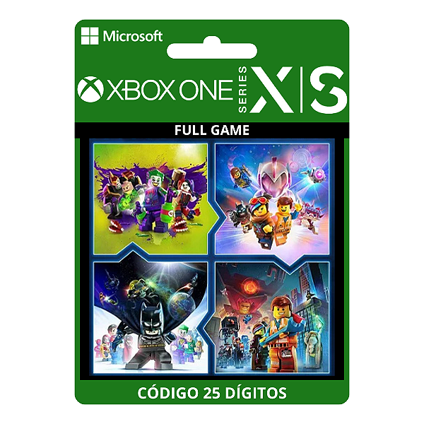 Conjunto de Jogos LEGO Xbox One/Series X|S 25 Dígitos