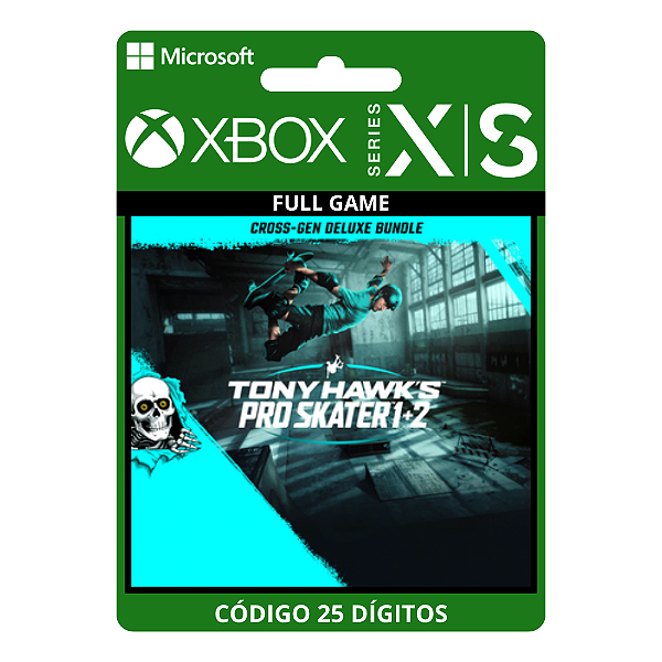 Tony Hawk's Pro Skater 1 + 2 - Cross-Gen Deluxe Bundle Xbox One/Series X|S 25 Dígitos