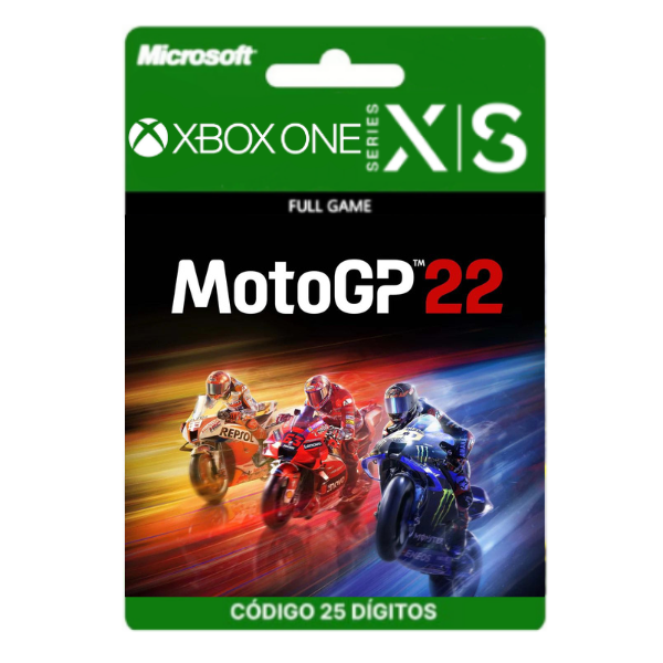 MotoGp 22 Xbox Xbox One/Series X|S 25 Dígitos