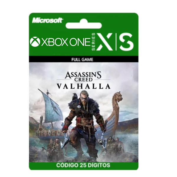 Assassins Creed Valhalla Xbox One/Series X|S 25 Dígitos