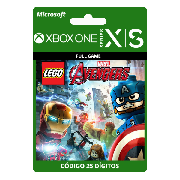 Lego Marvel Vingadores (Avengers) Xbox One/Series X|S 25 Dígitos
