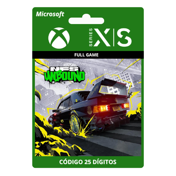 Need For Speed Unbound Xbox Series X|S 25 Dígitos