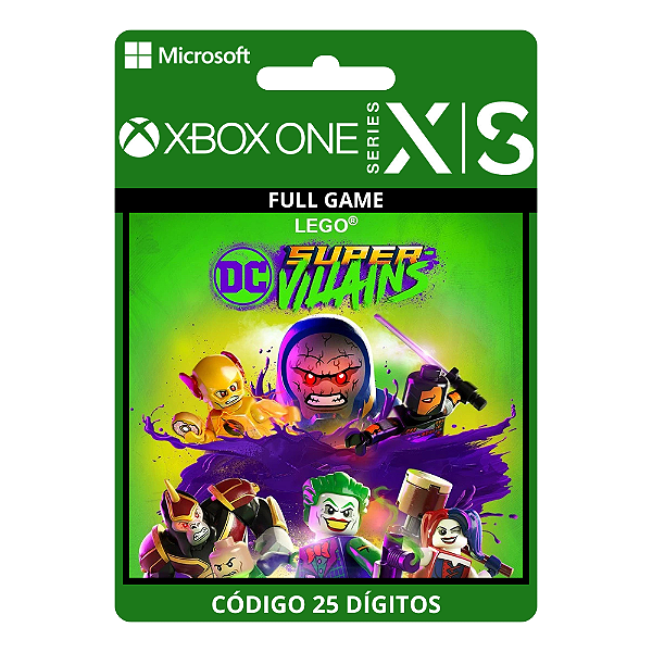 LEGO DC Super-Villains Xbox One/Series X|S 25 Dígitos