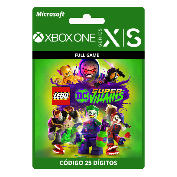 LEGO DC Super-Villains Xbox One/Series X|S 25 Dígitos