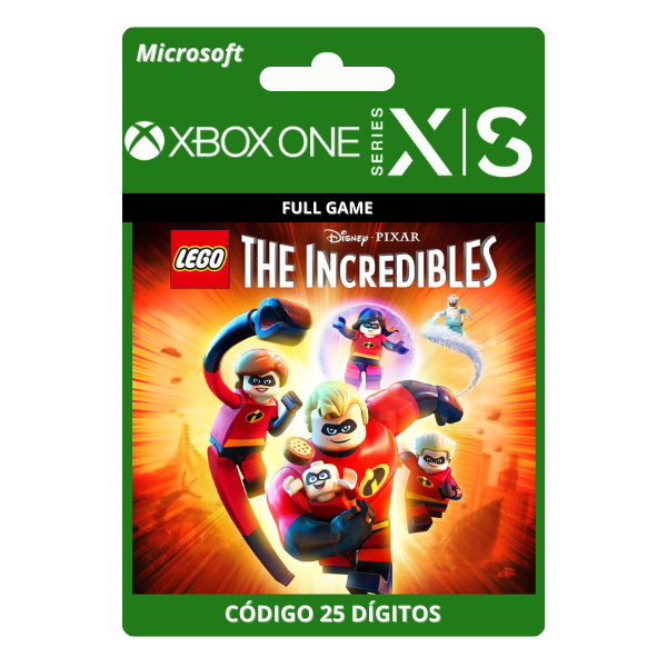 LEGO: The Incredibles (LEGO Os Incriveis) Xbox One/Series X|S 25 Dígitos