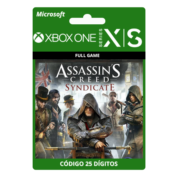 Assassins Creed Syndicate Xbox One/Series X|S 25 Dígitos