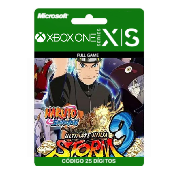 Naruto Shippuden: Ultimate Ninja Storm 3 - Full Burst Xbox One/Series X|S 25 Dígitos