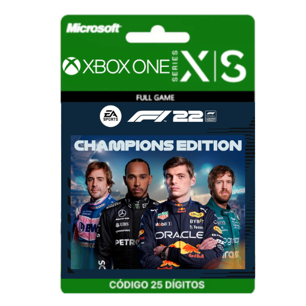 F1 22 Champions Edition Xbox One/Series X|S 25 Dígitos