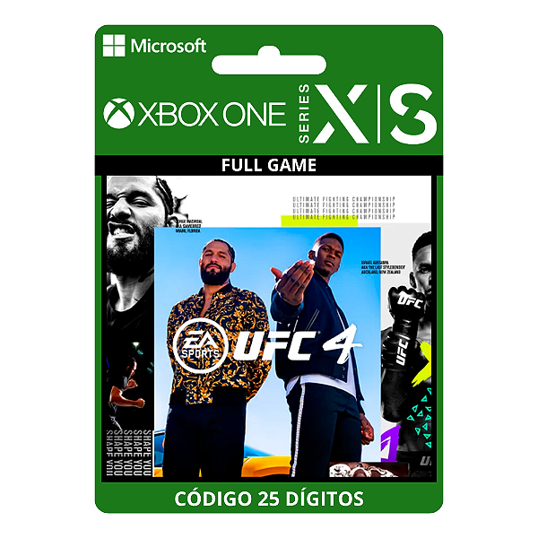EA SPORTS UFC 4 Xbox One/Series X|S 25 Dígitos