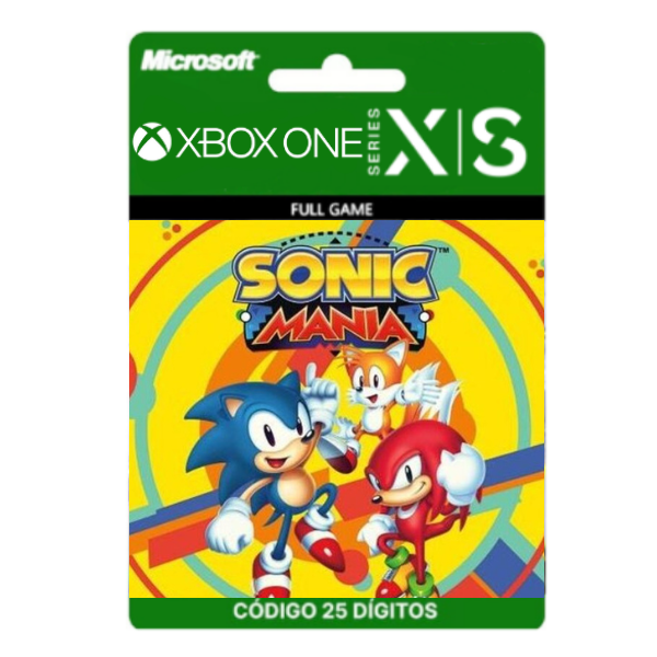 Sonic Mania Xbox One/Series X|S 25 Dígitos