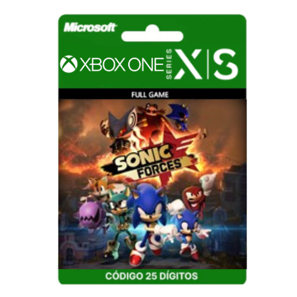 Sonic Forces Xbox One/Series X|S 25 Dígitos