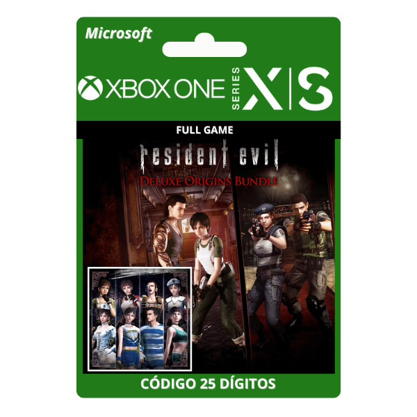 Resident Evil Deluxe Origins Bundle Remaster Xbox One/Series X|S 25 Dígitos