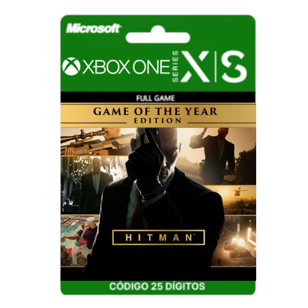 Hitman (GOTY) Xbox One/Series X|S 25 Dígitos
