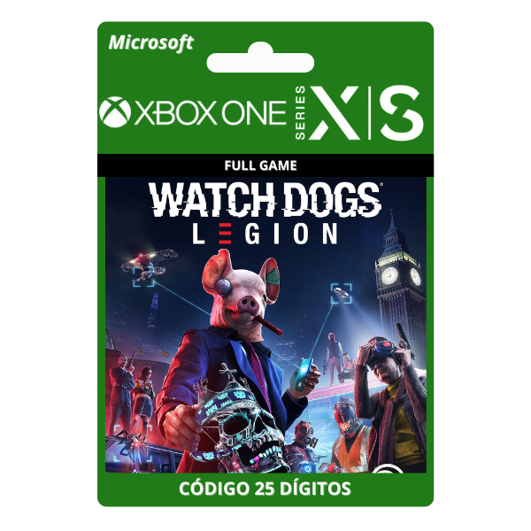 Watch Dogs Legion Xbox One/Series X/S 25 Dígitos