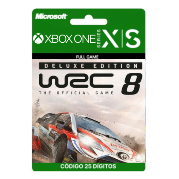 WRC 8 Deluxe Edition FIA World Rally Championship Xbox One/Series X|S 25 Dígitos