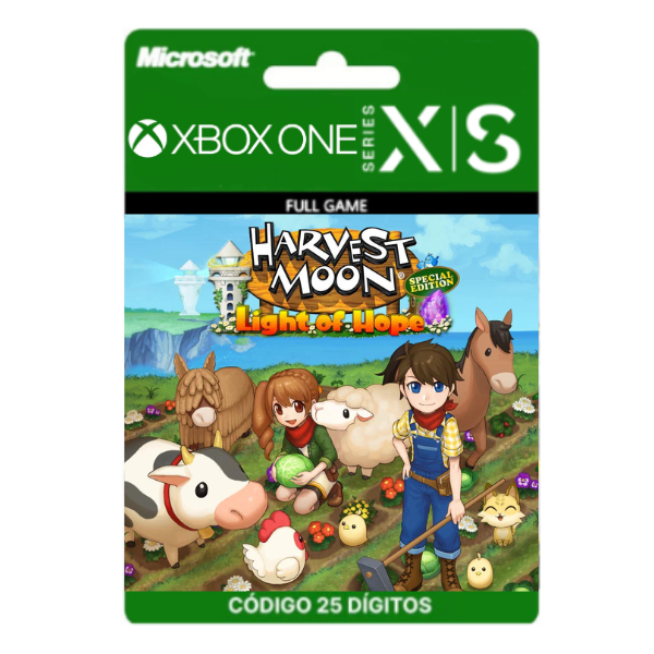 Harvest Moon Light of Hope SE Xbox One/Series X|S 25 Dígitos