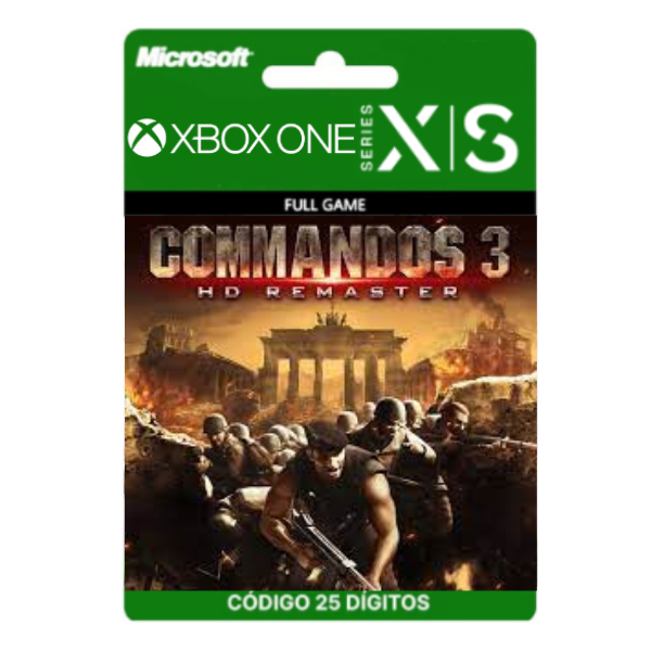 Commandos 3 HD Remaster Xbox One/Series X|S 25 Dígitos