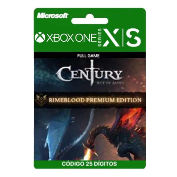 Century Age of Ashes Rimeblood Premium Edition Xbox One/Series X|S 25 Dígitos