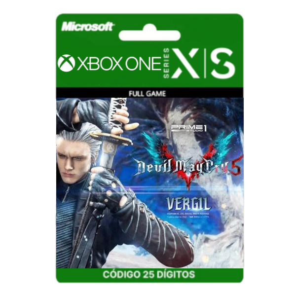 Devil May Cry 5 + Vergil Xbox One/Series X|S 25 Dígitos