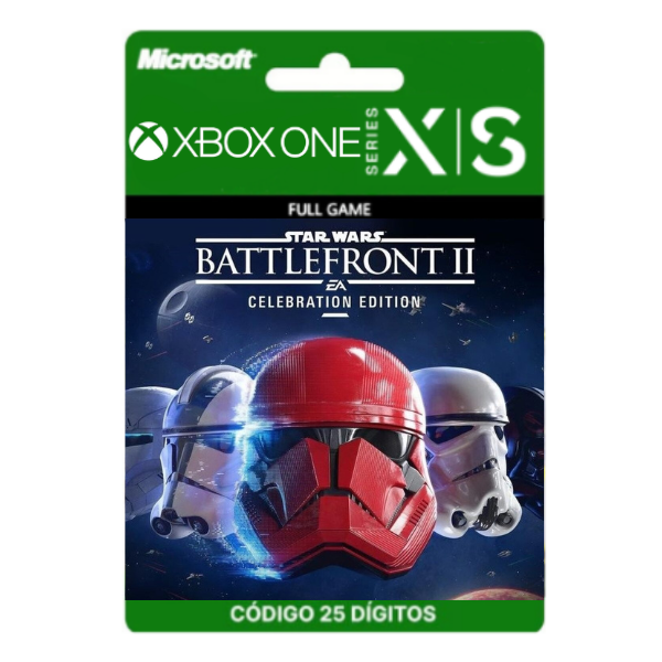 Star Wars Battlefront II Celebration Edition Xbox One/Series X/S 25 Dígitos