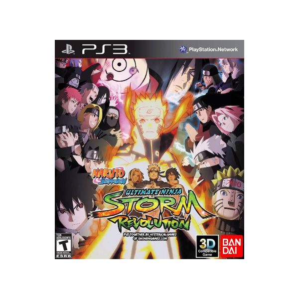 Naruto Shippuden Ultimate Storm Revolution Mídia Digital Ps3 Psn