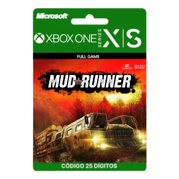 MudRunner Xbox One/Series X|S 25 Dígitos