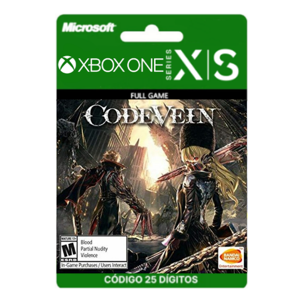 Code Vein Xbox One/Series X|S 25 Dígitos