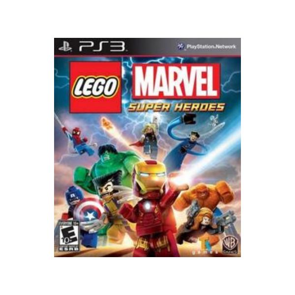 Lego Marvel Super Heroes Mídia Digital Ps3 Psn