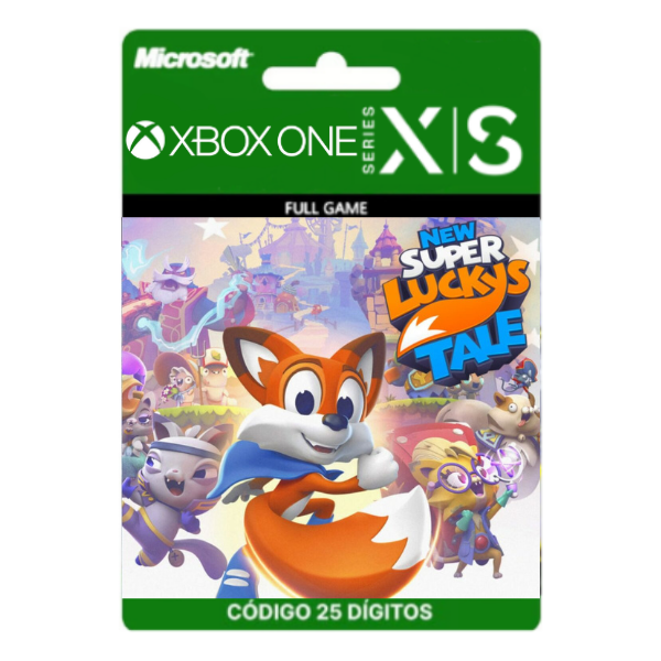 New Super Luckys Tale Xbox One/Series X|S 25 Dígitos