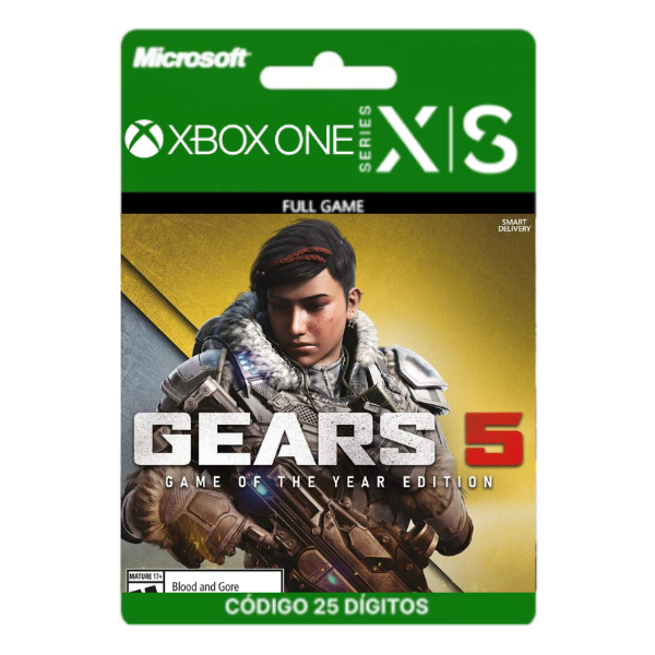 Gears 5 Game of the Year Edition Xbox One/Series X|S 25 Dígitos