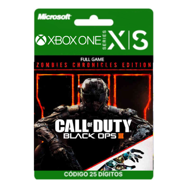 Call of Duty: Black Ops III - Zombies Chronicles Edition Xbox One/Series X|S 25 Dígitos