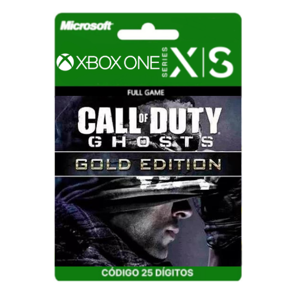 Call of Duty Ghosts Gold Edition Xbox One/Series X|S 25 Dígitos